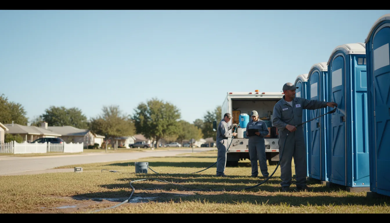 Long-Term Portable Toilet Rental in Rossburg, OH near me